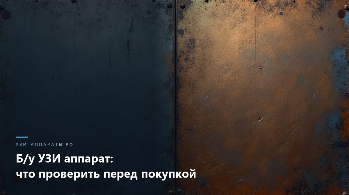 Б/у УЗИ аппарат: что проверить перед покупкой